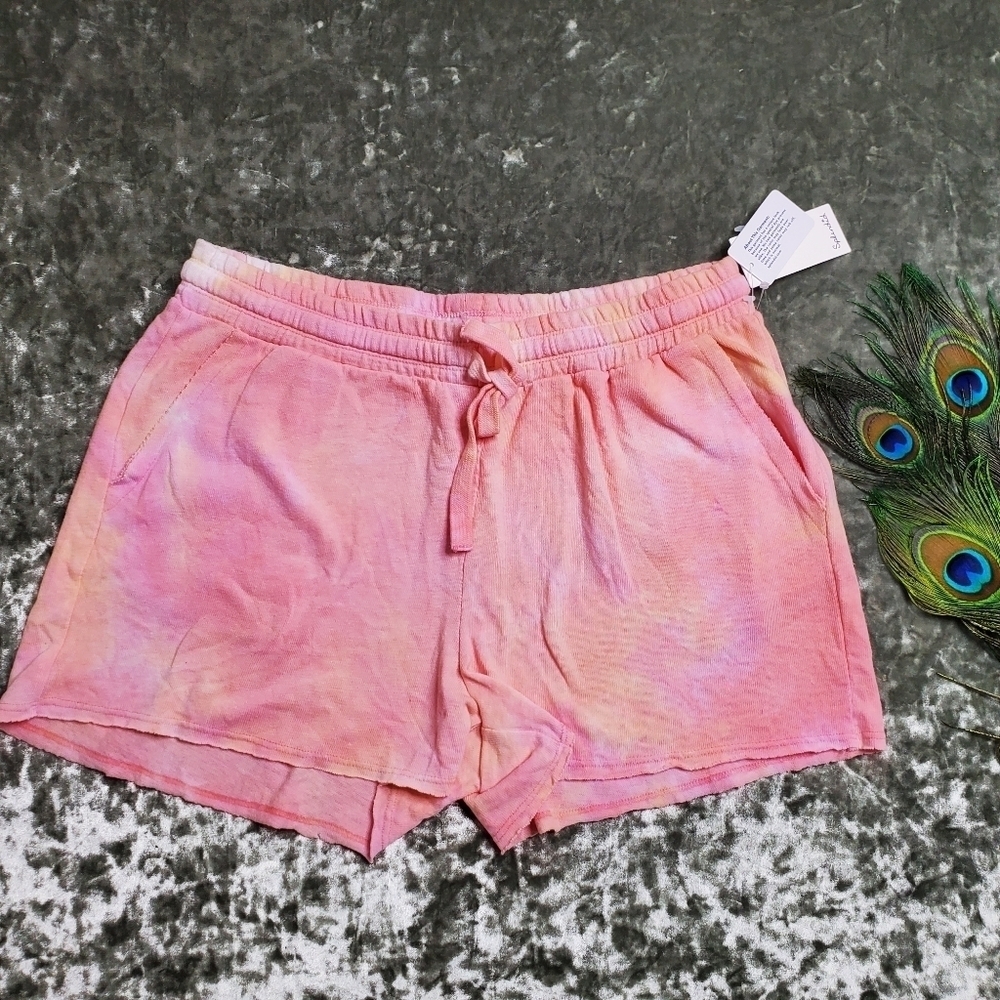 Splendid Tie Dye Sunbloom Shorts‎
